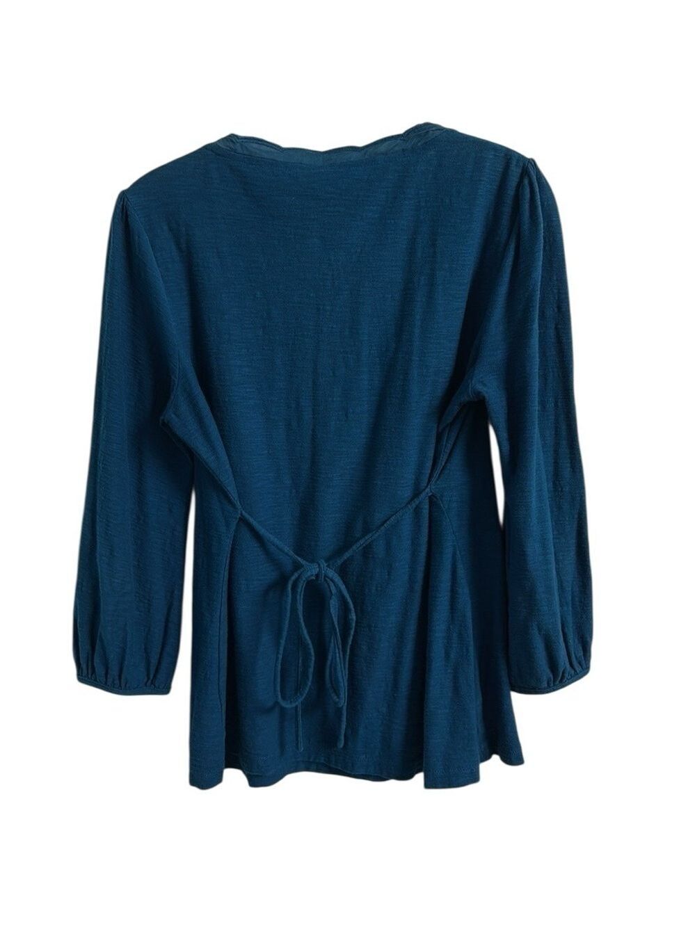 Rocha John Rocha Teal Blouse Size UK 12 - Picture 13 of 15